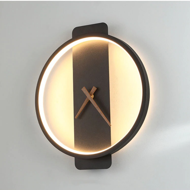 HomeQuill™ Illuminating LED Wall Clock - Nordic Side -