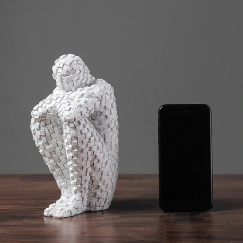 HomeQuill™ Mosaic Character Figurine - Nordic Side -