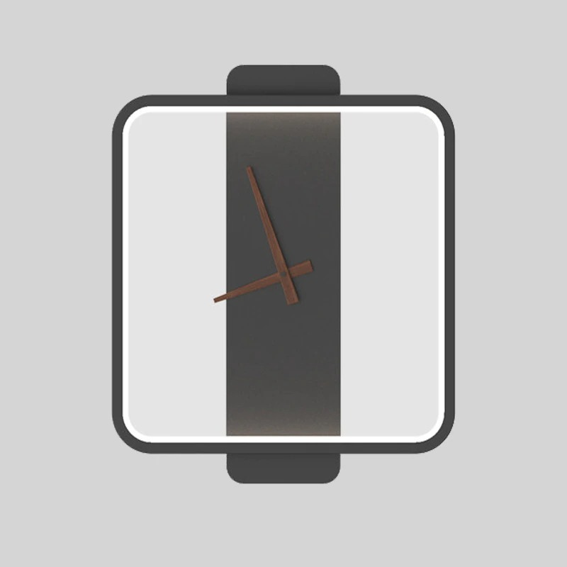 HomeQuill™ Illuminating LED Wall Clock - Nordic Side -