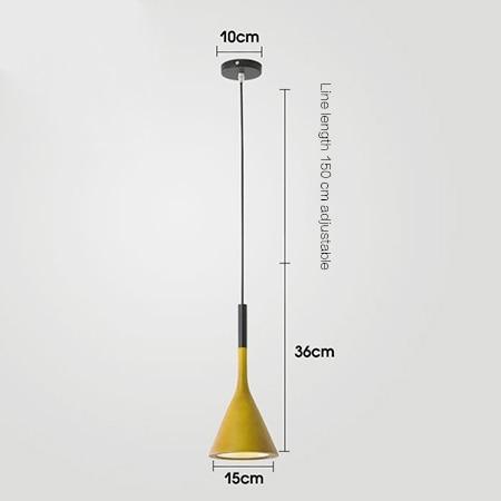 1pc Avenila Modern Kitchen Island Restaurant Pendant Light