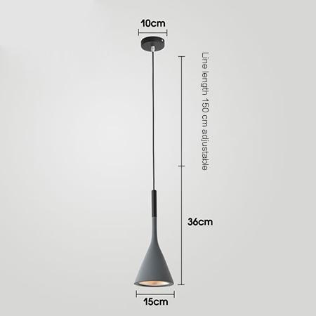 1pc Avenila Modern Kitchen Island Restaurant Pendant Light