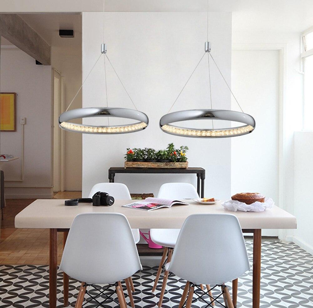 1pcs Modern Chrome Kitchen Pendant Light