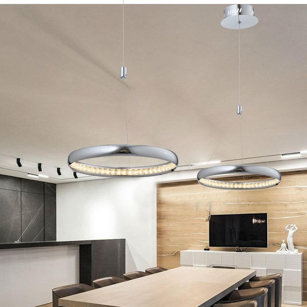 1pcs Modern Chrome Kitchen Pendant Light