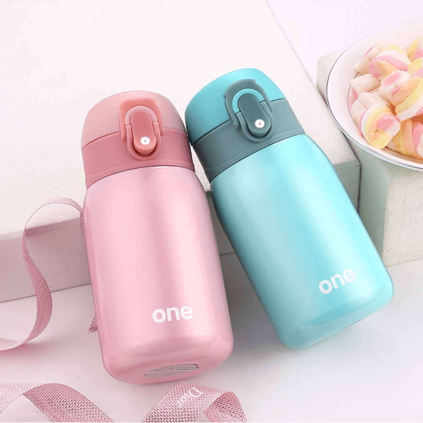 220ml Mini Thermos Vacuum Flask - Nordic Side -