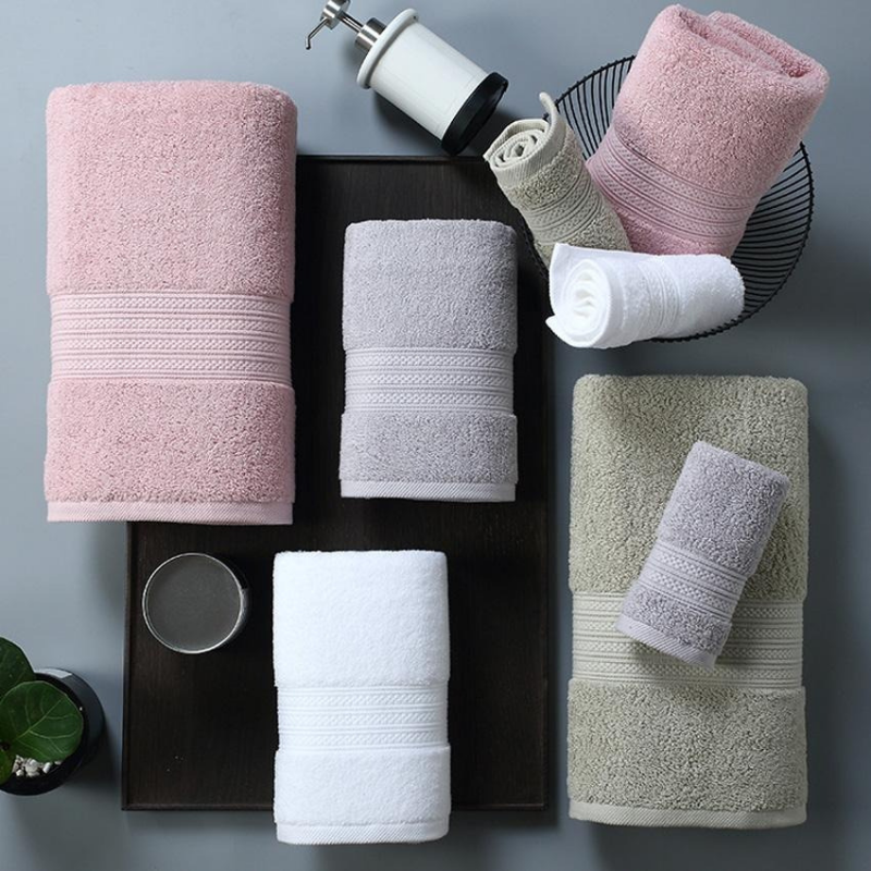 LuxeBath™ Spanish Style Luxury Towel Set - Nordic Side -