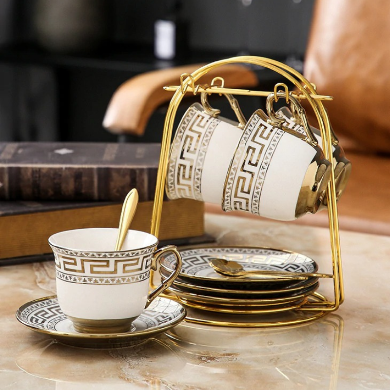 Klastiva™ Luxury European Porcelain Cup Set - Nordic Side -
