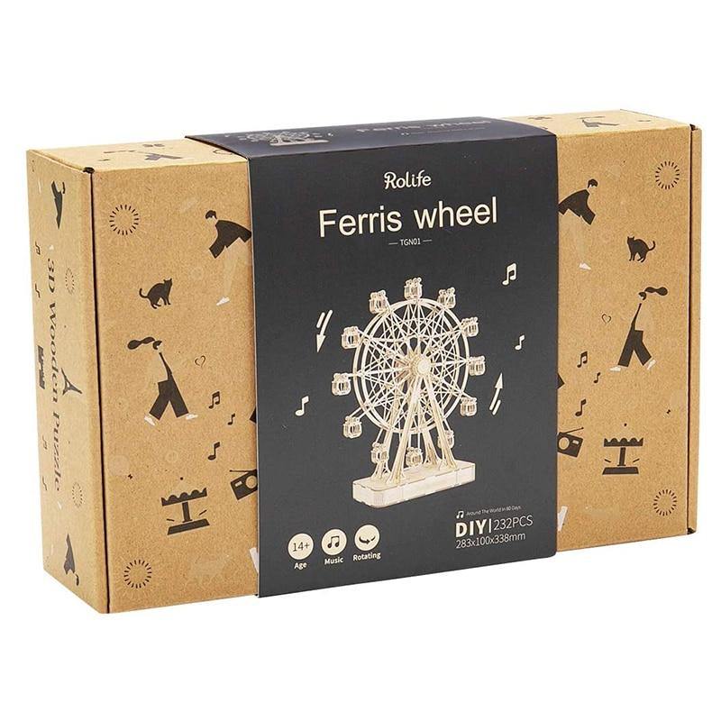 DIY Wooden Ferris Wheel - Nordic Side -
