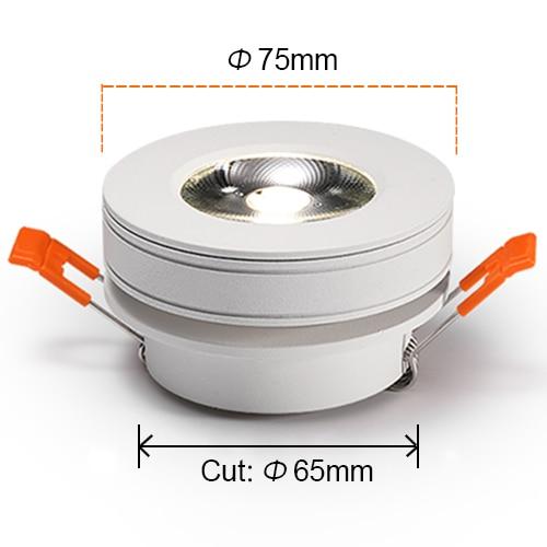 360-degree Ultrathin Downlight Ceiling Recessed Lighting