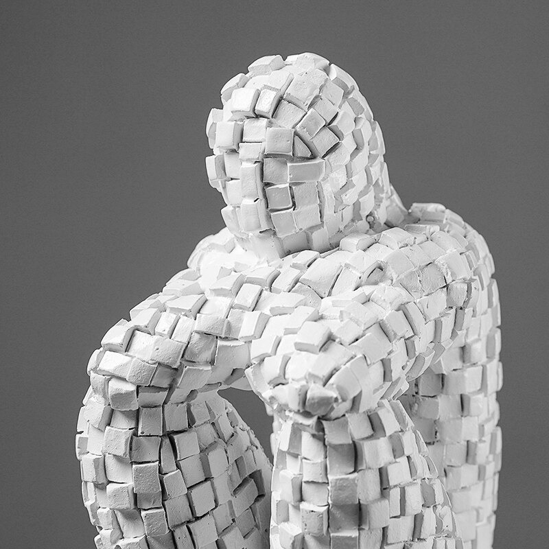HomeQuill™ Mosaic Character Figurine - Nordic Side -