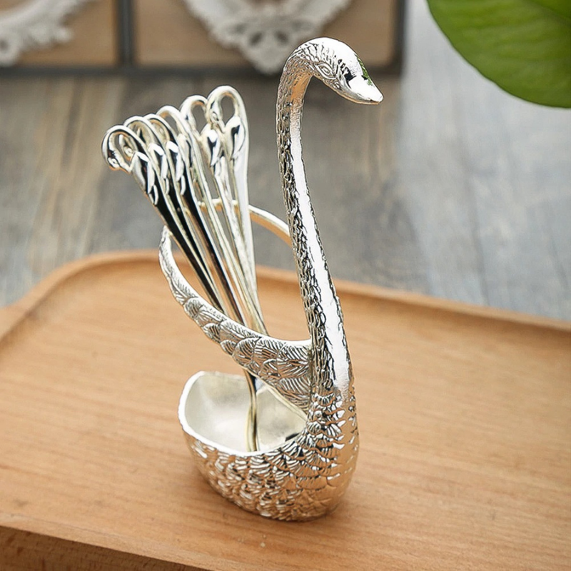 Klastiva™ Classic Swan Dessert Tableware Set - Nordic Side -