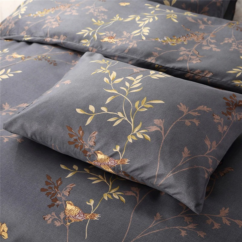 HomeQuill™ Premium Modern Luxury Duvet Cover and Pillowcase Set - Nordic Side -