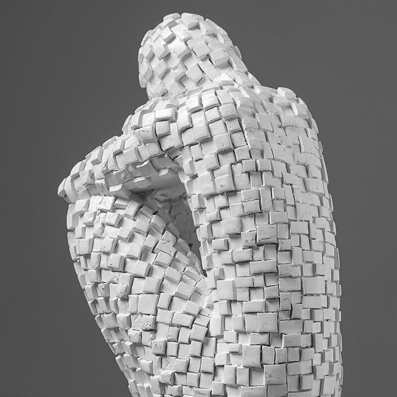 HomeQuill™ Mosaic Character Figurine - Nordic Side -