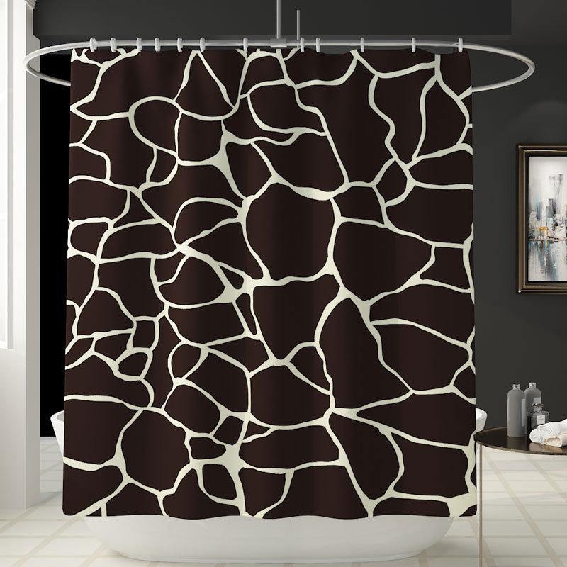Stylish Patterned Bathroom Set (4 Pieces Included) - Nordic Side - 4, bathroom, included, patterned, pieces, set, stylish