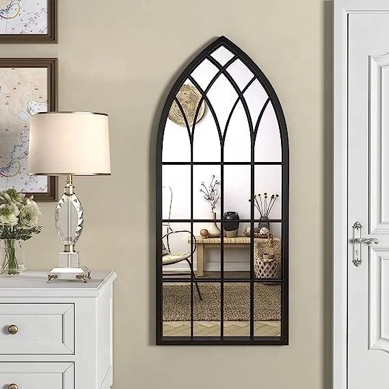 Mini window shape wall mirror