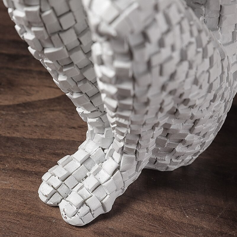 HomeQuill™ Mosaic Character Figurine - Nordic Side -