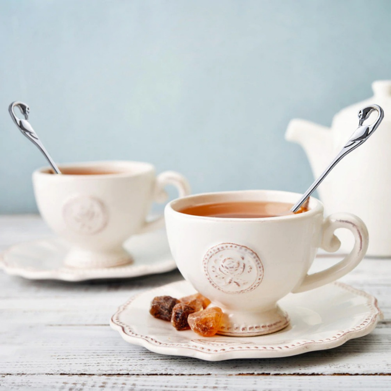 Klastiva™ Classic Swan Dessert Tableware Set - Nordic Side -