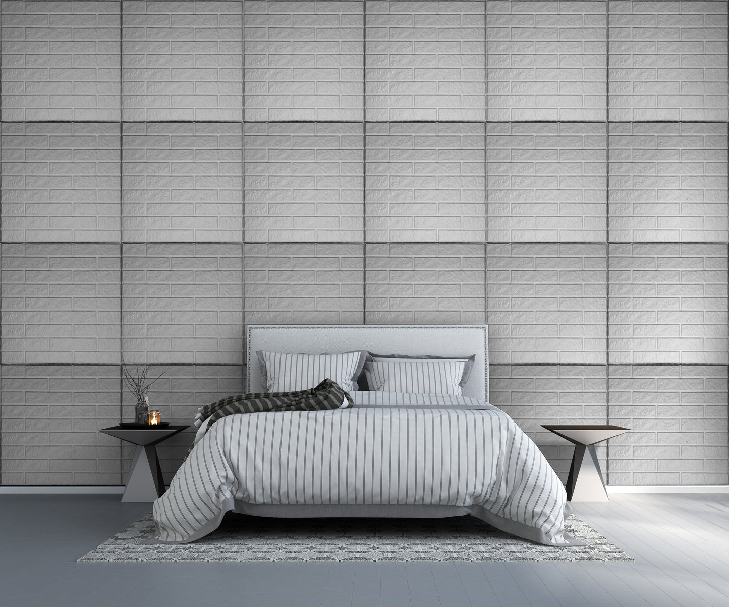 Brick Lou PVC Wall Panel (Set of 12)