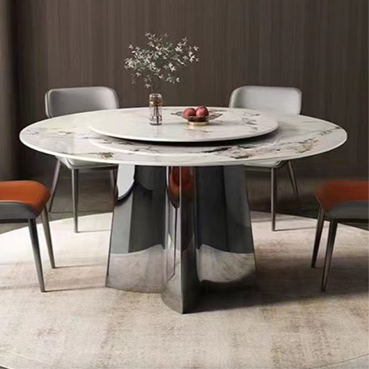 Elegant Round Dining Table  - Luxury Statement Piece