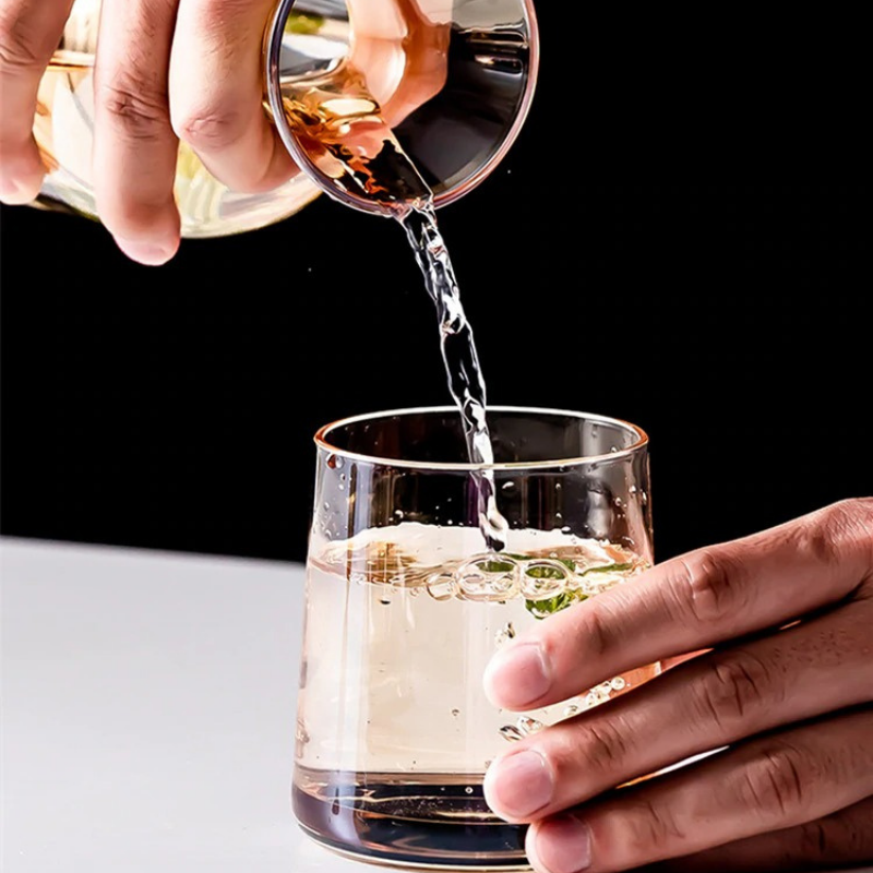 Klastiva™ Ball Cork Glass Cup Set - Nordic Side -