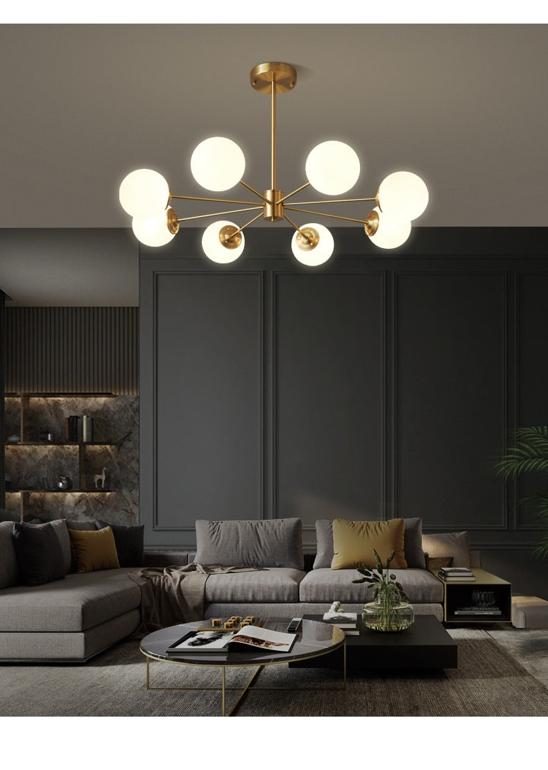 Uutash - Nordic Style Ball Pendant Light