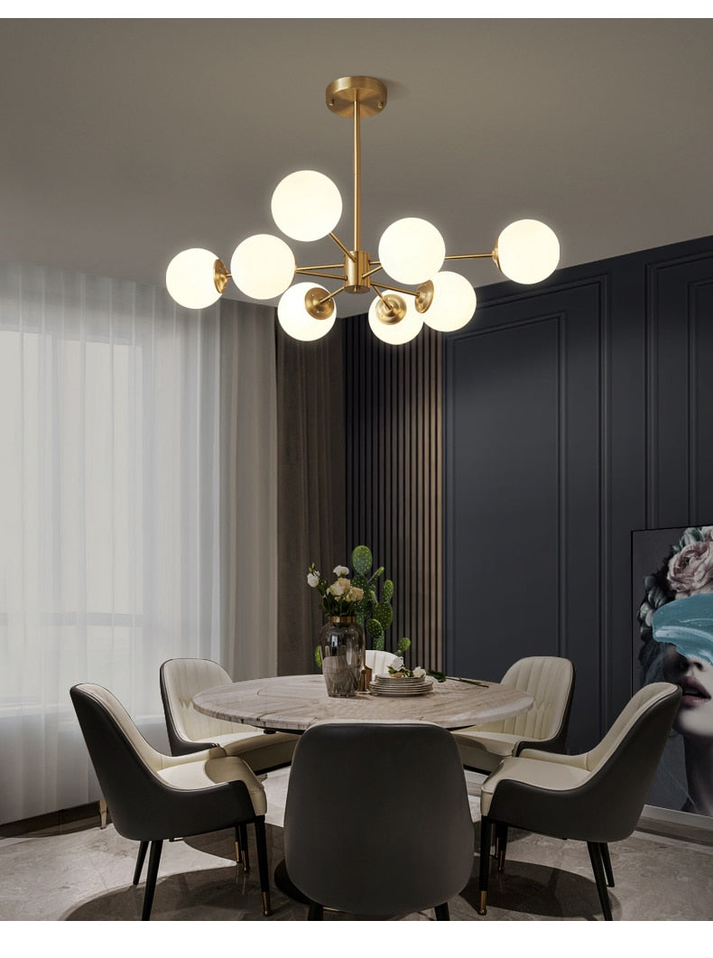 Uutash - Nordic Style Ball Pendant Light