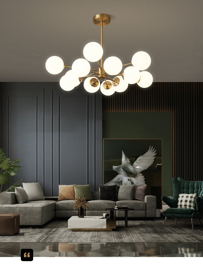 Uutash - Nordic Style Ball Pendant Light
