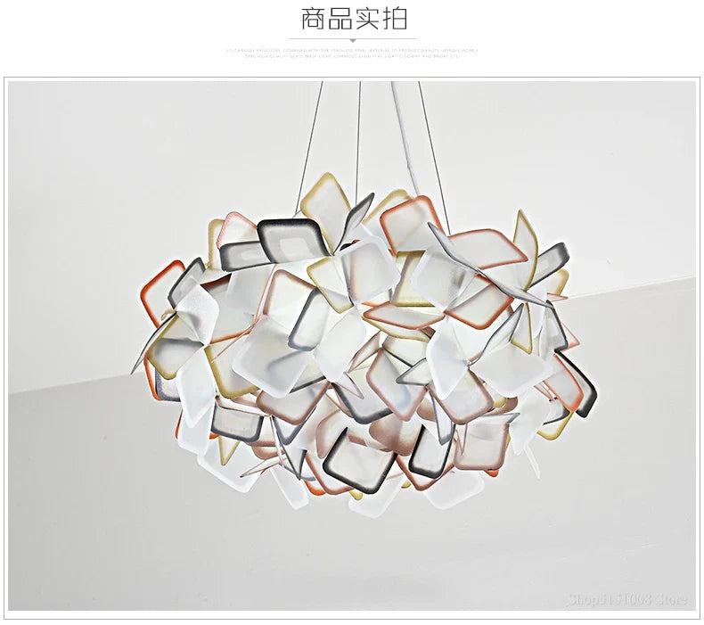 Fancy Design Suspension Light Acrylic Pendant Chandelier