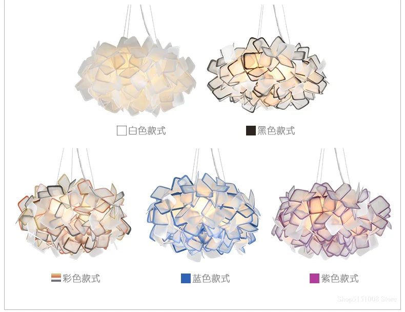 Fancy Design Suspension Light Acrylic Pendant Chandelier