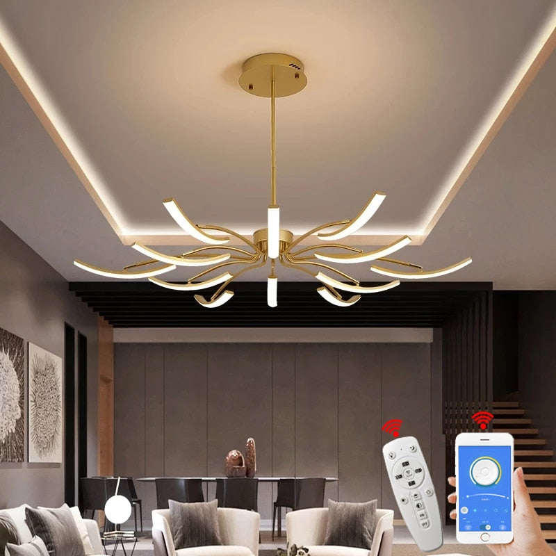 Arms - Adjustable New LED Chandelier Fixture
