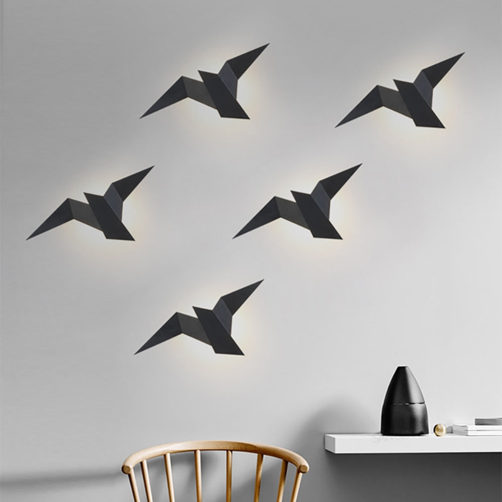 Birddie - Nordic LED Wall Lamps Bedroom Decoration Wall Lights