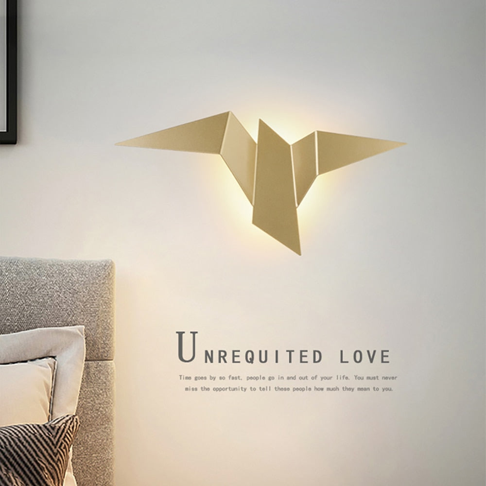Birddie - Nordic LED Wall Lamps Bedroom Decoration Wall Lights