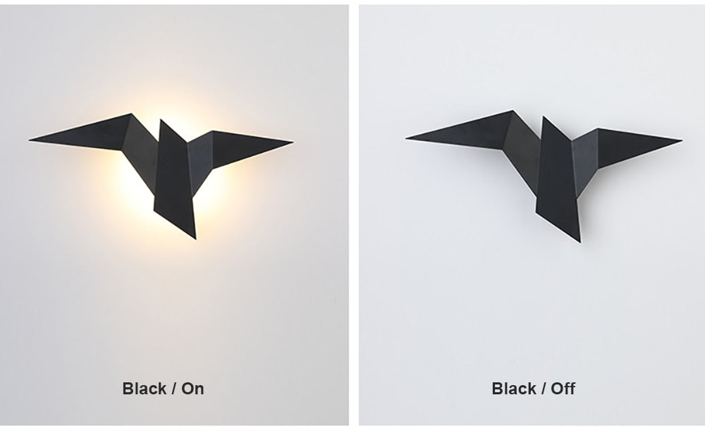 Birddie - Nordic LED Wall Lamps Bedroom Decoration Wall Lights