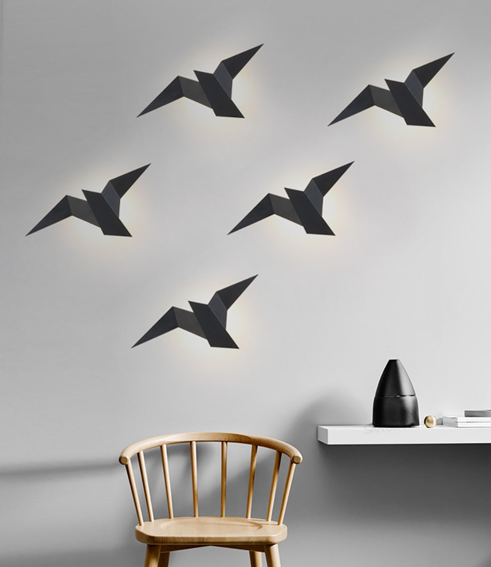 Birddie - Nordic LED Wall Lamps Bedroom Decoration Wall Lights