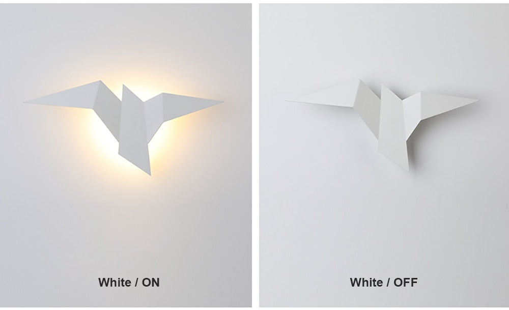 Birddie - Nordic LED Wall Lamps Bedroom Decoration Wall Lights