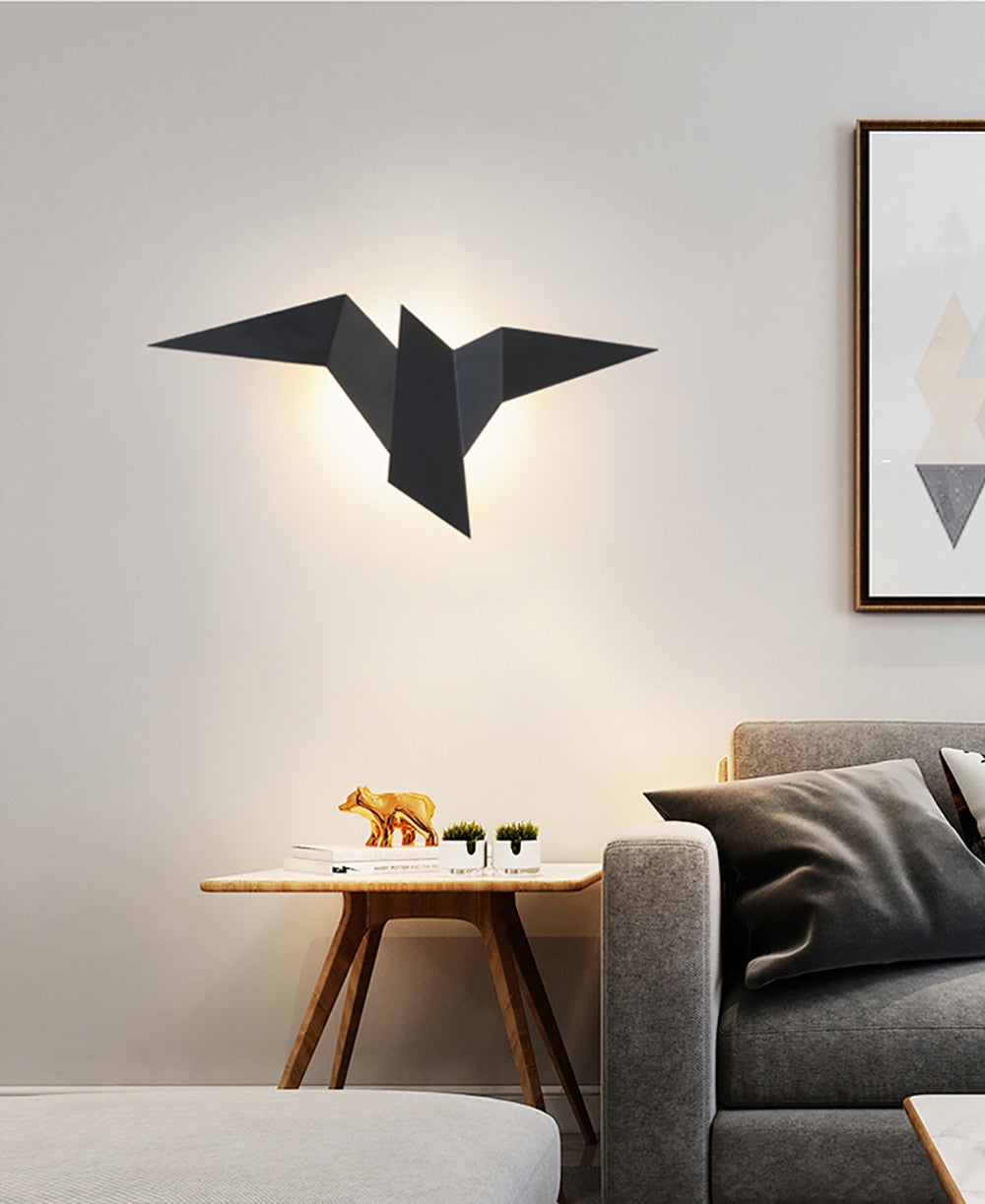 Birddie - Nordic LED Wall Lamps Bedroom Decoration Wall Lights