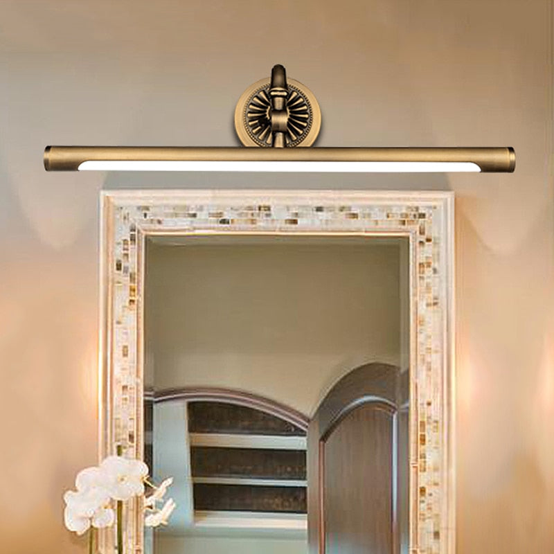 WCUS Kbach - Vintage Copper Bathroom Wall Light