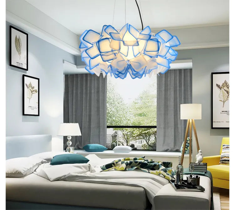 Fancy Design Suspension Light Acrylic Pendant Chandelier