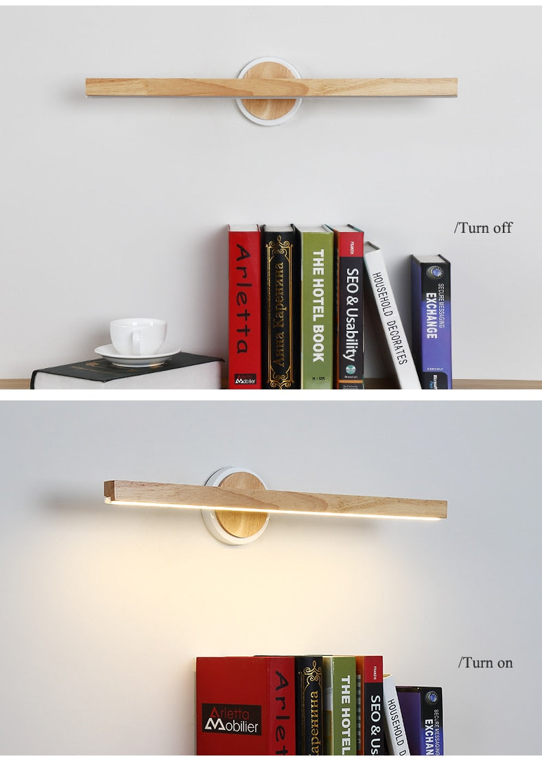 BTM Fusa - Wooden Wall Sconce