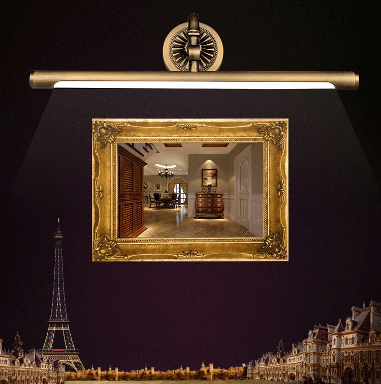 WCUS Kbach - Vintage Copper Bathroom Wall Light