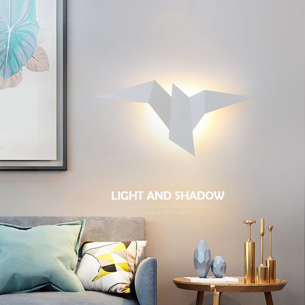 Birddie - Nordic LED Wall Lamps Bedroom Decoration Wall Lights