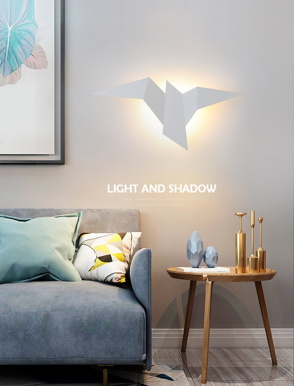 Birddie - Nordic LED Wall Lamps Bedroom Decoration Wall Lights