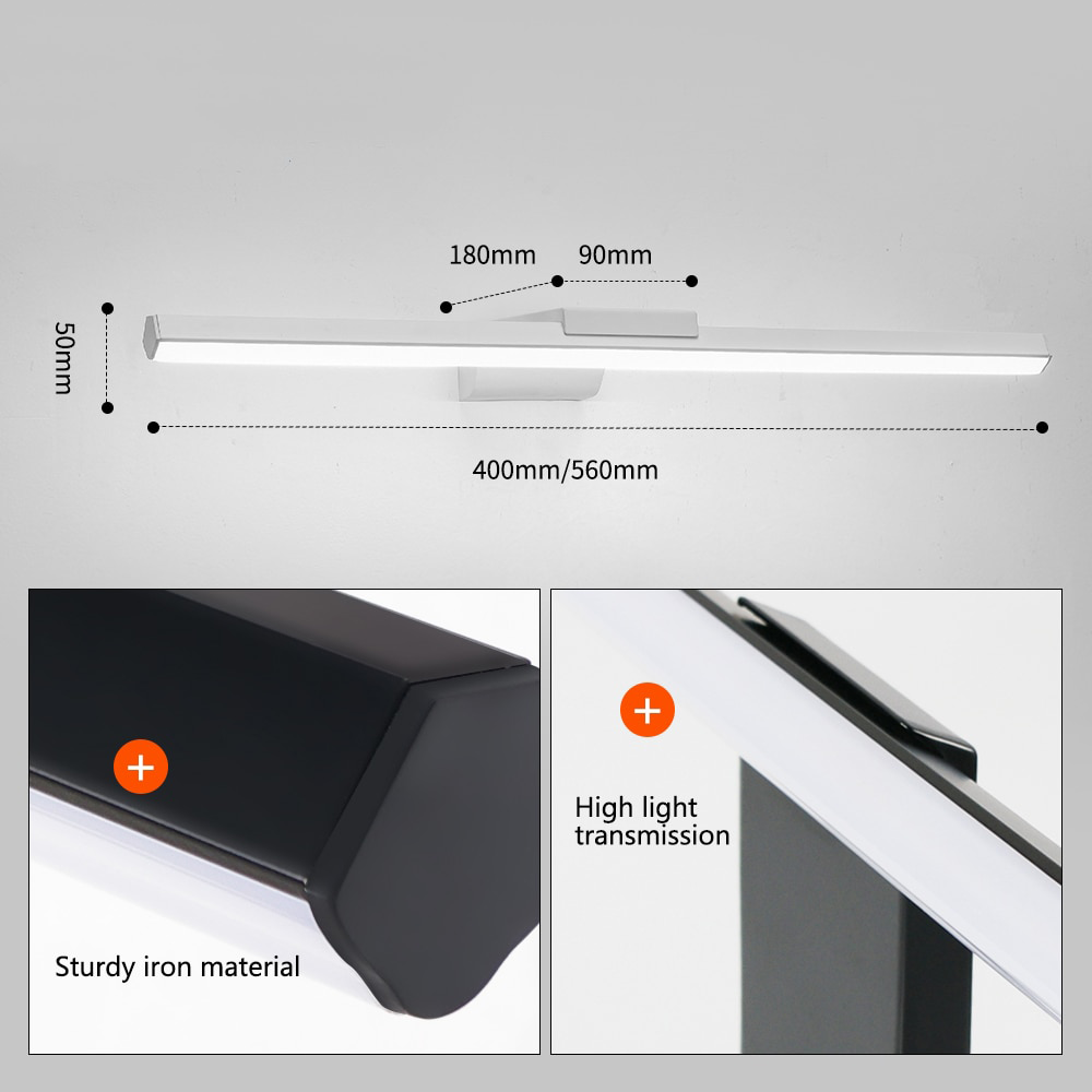 EB Asalam - LED Wall Lamp Bathroom Mirror