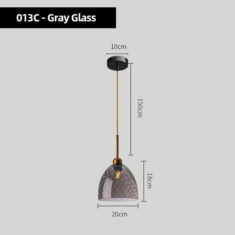 LON Venano - Modern Glass Chandelier Pendant Lights