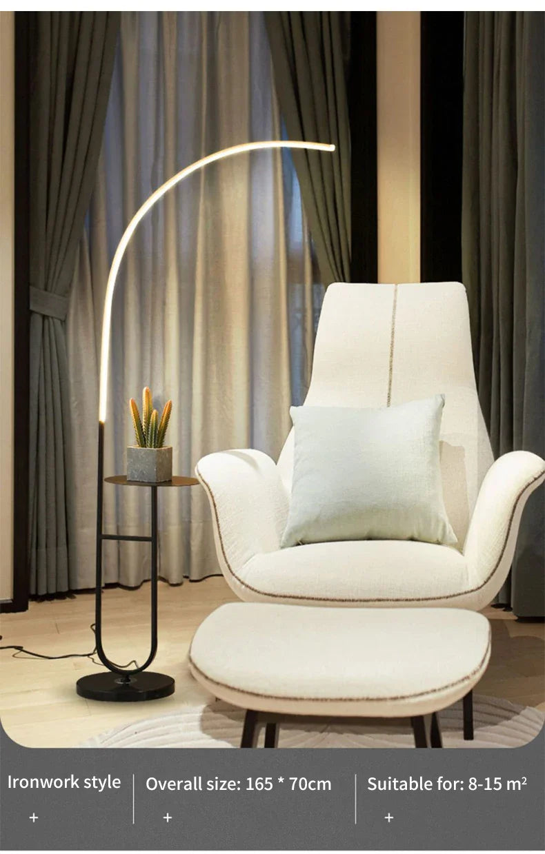 Domnale LED Floor Lamp