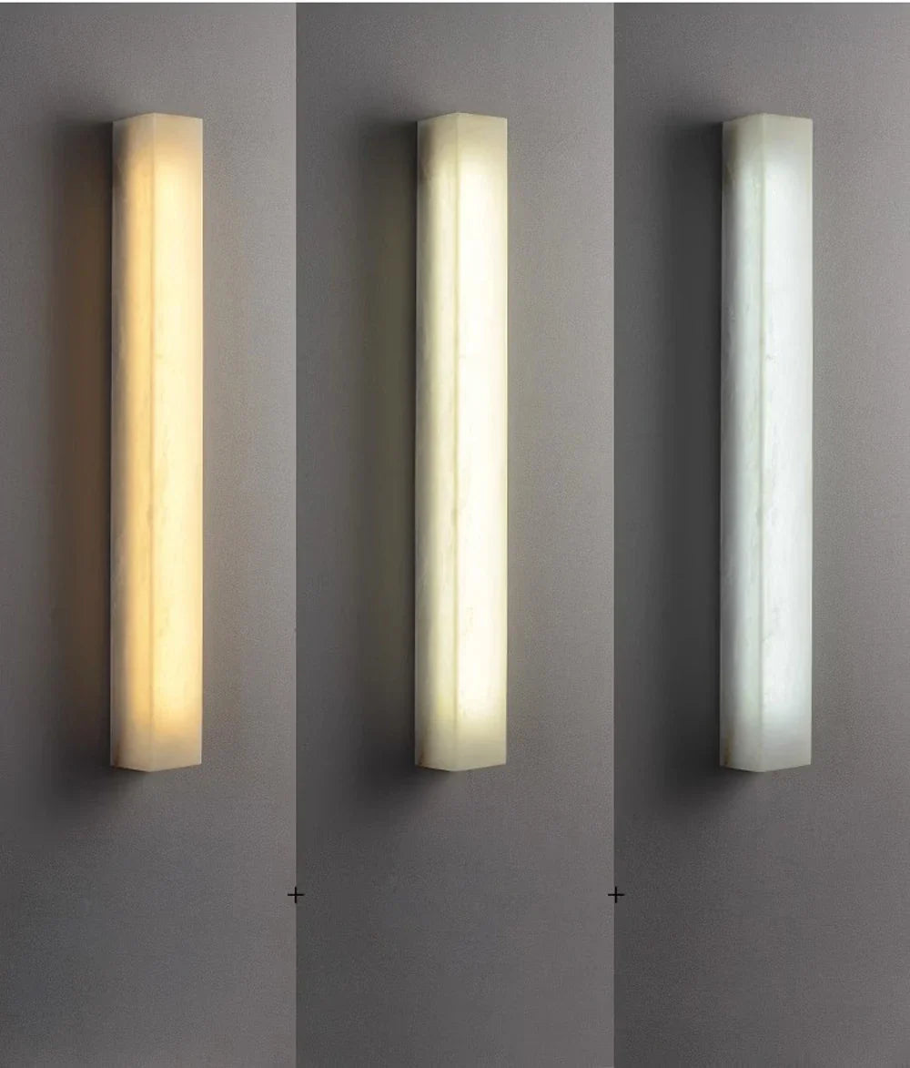 Kolia Marble Series Chrome Gold Dimmable LED Wall Lamp