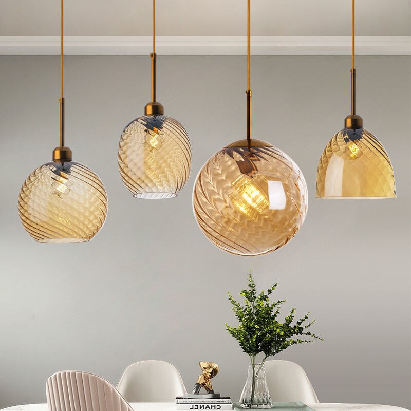 LON Venano - Modern Glass Chandelier Pendant Lights