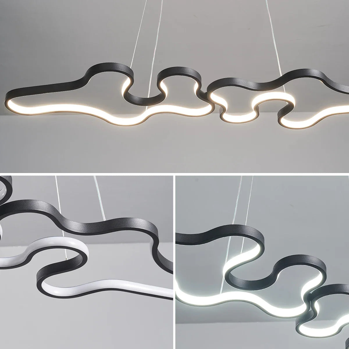 NEO The Curly Smart Home Alexa Google Home Modern LED Pendant Lights