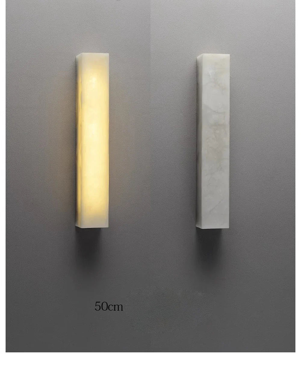 Kolia Marble Series Chrome Gold Dimmable LED Wall Lamp