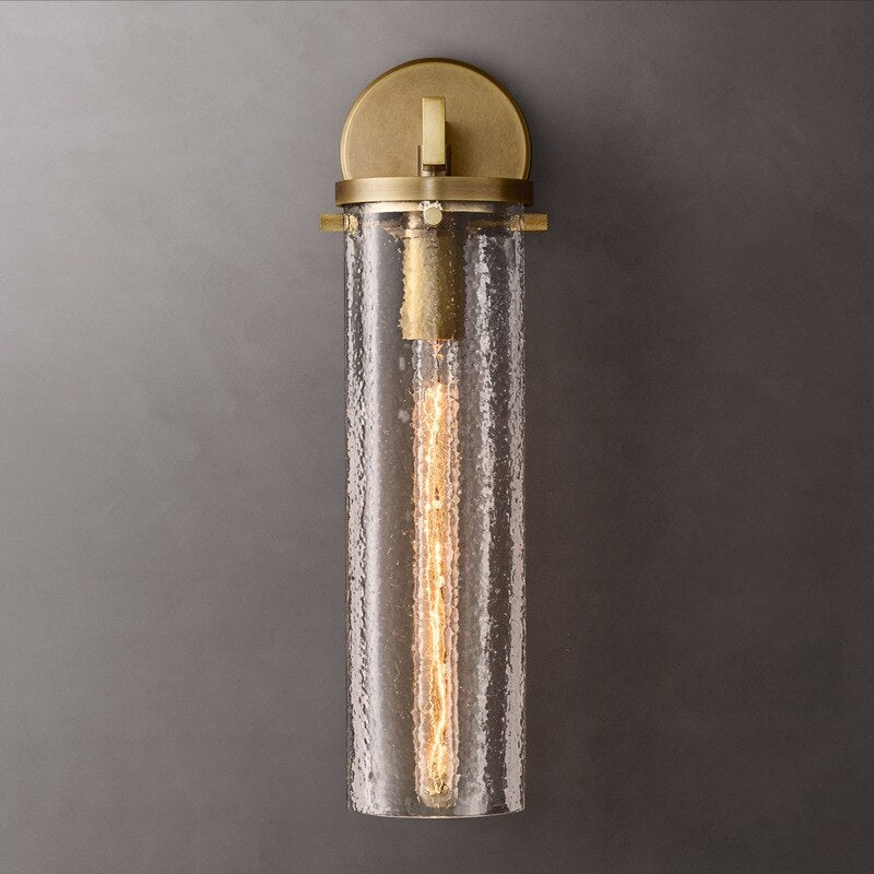 AI Argen - Retro Glass Luxury Hotel Aisle Balcony Wall Sconce