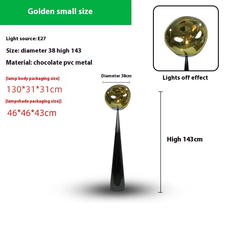 Vailuke Modern Creative Lava Lampshade LED Table/Floor Lamp